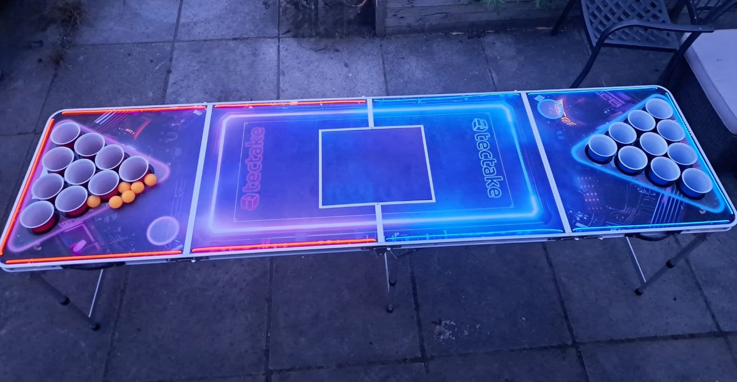 For Hire - Light up LED Beer Pong
