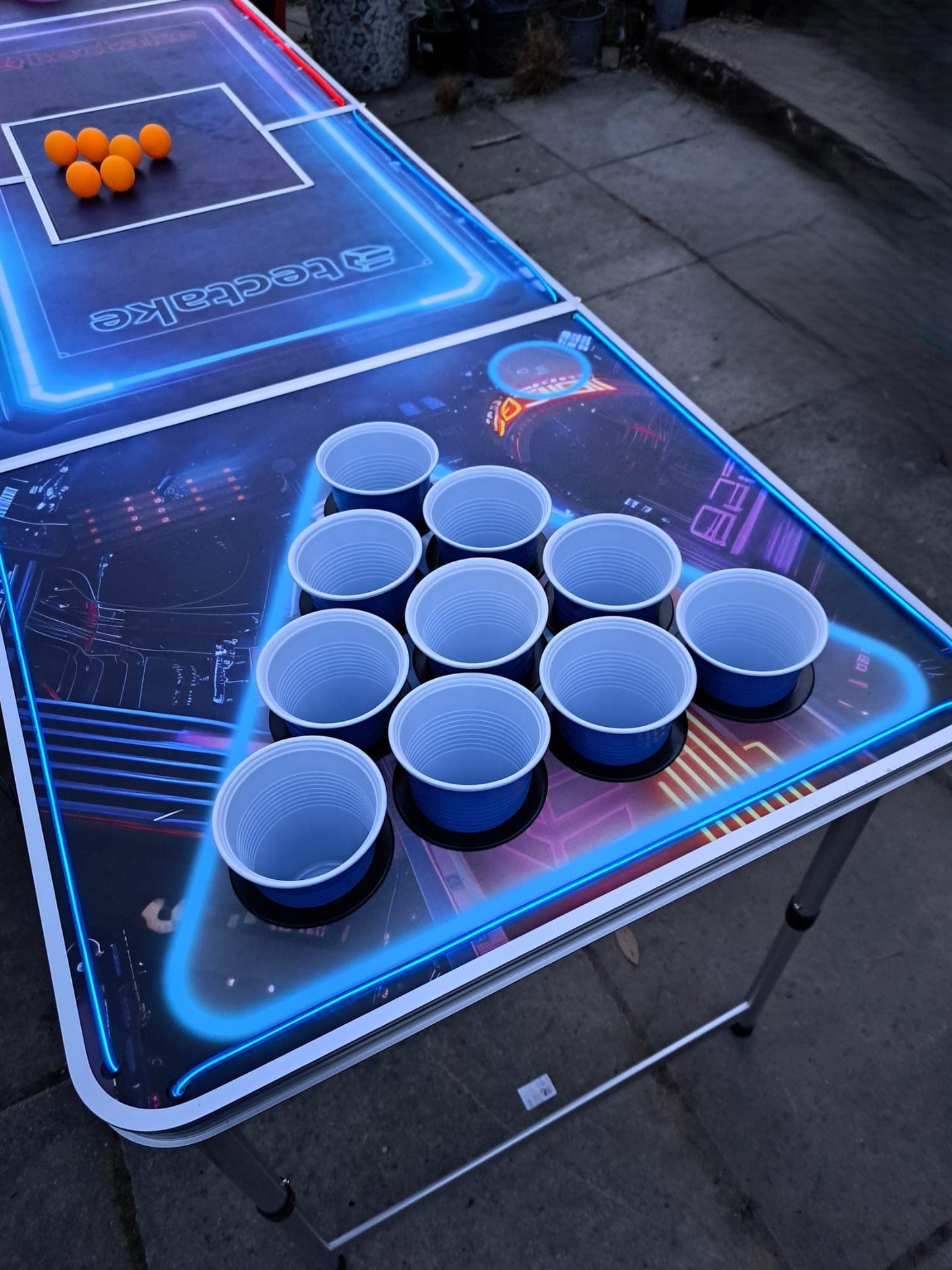 For Hire - Light up LED Beer Pong