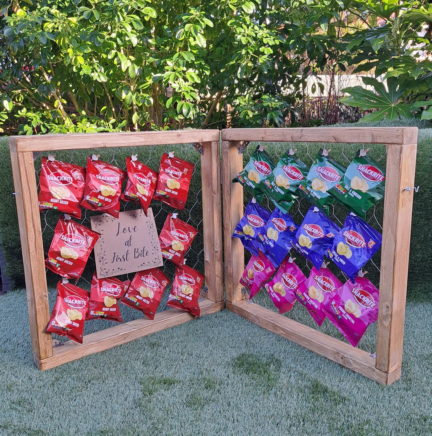For hire - Rustic Table Top Crisp Wall £25 daily hire (£50 deposit)