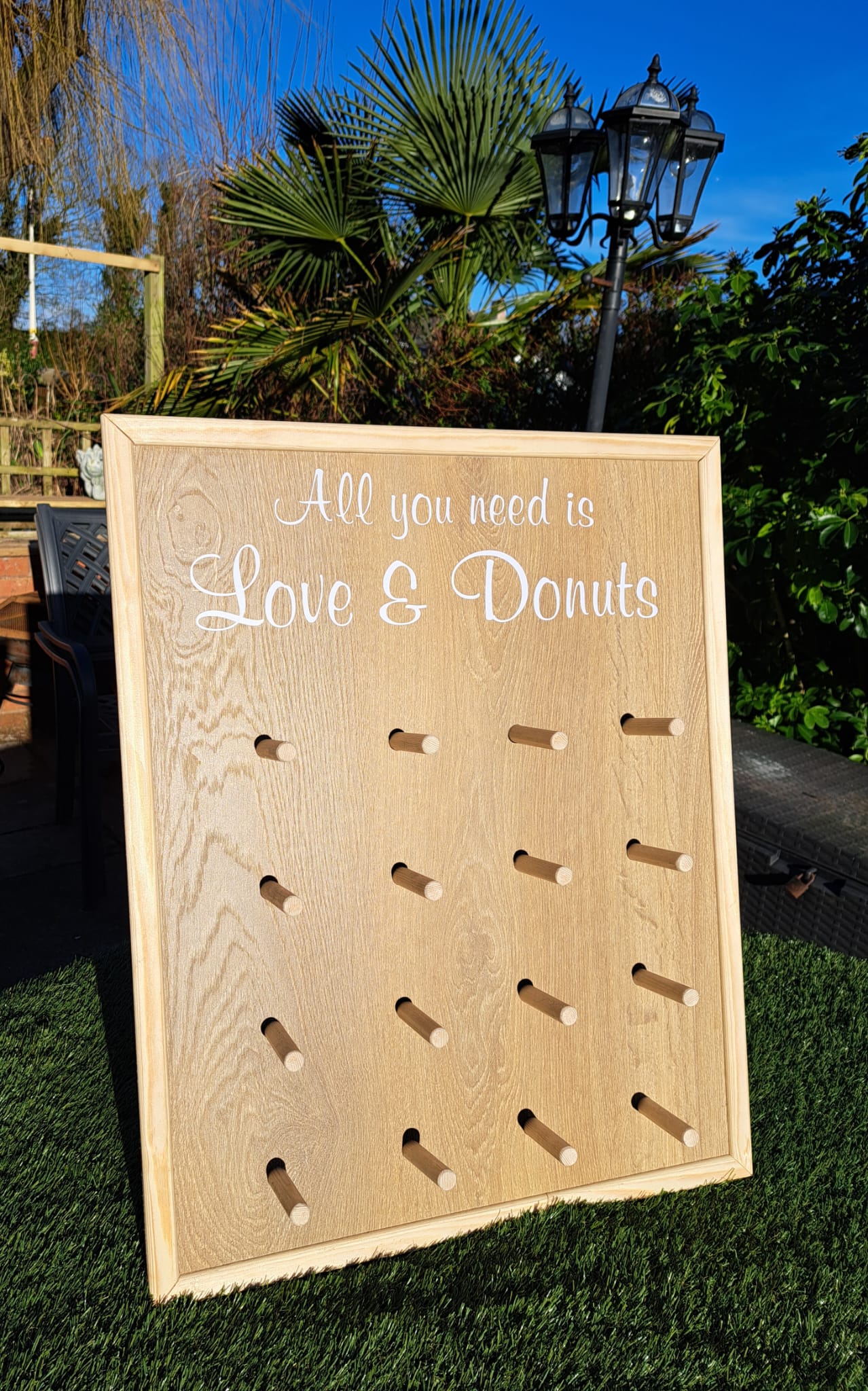 For hire - 16 Peg Donut Stand
