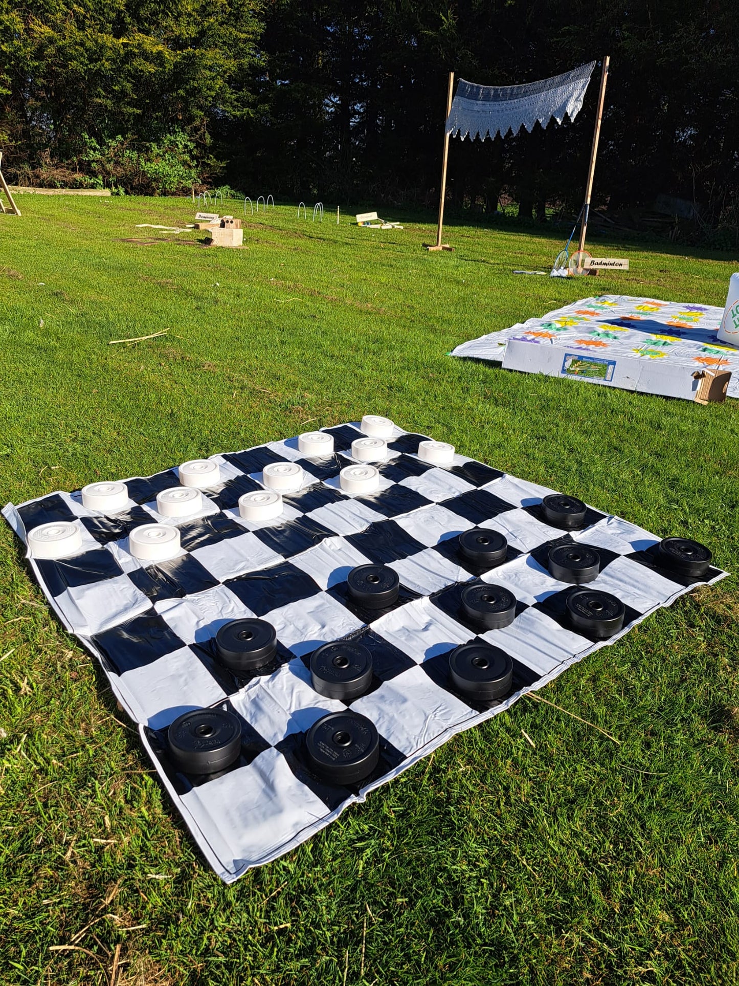 For Hire - Giant Lawn Draughts