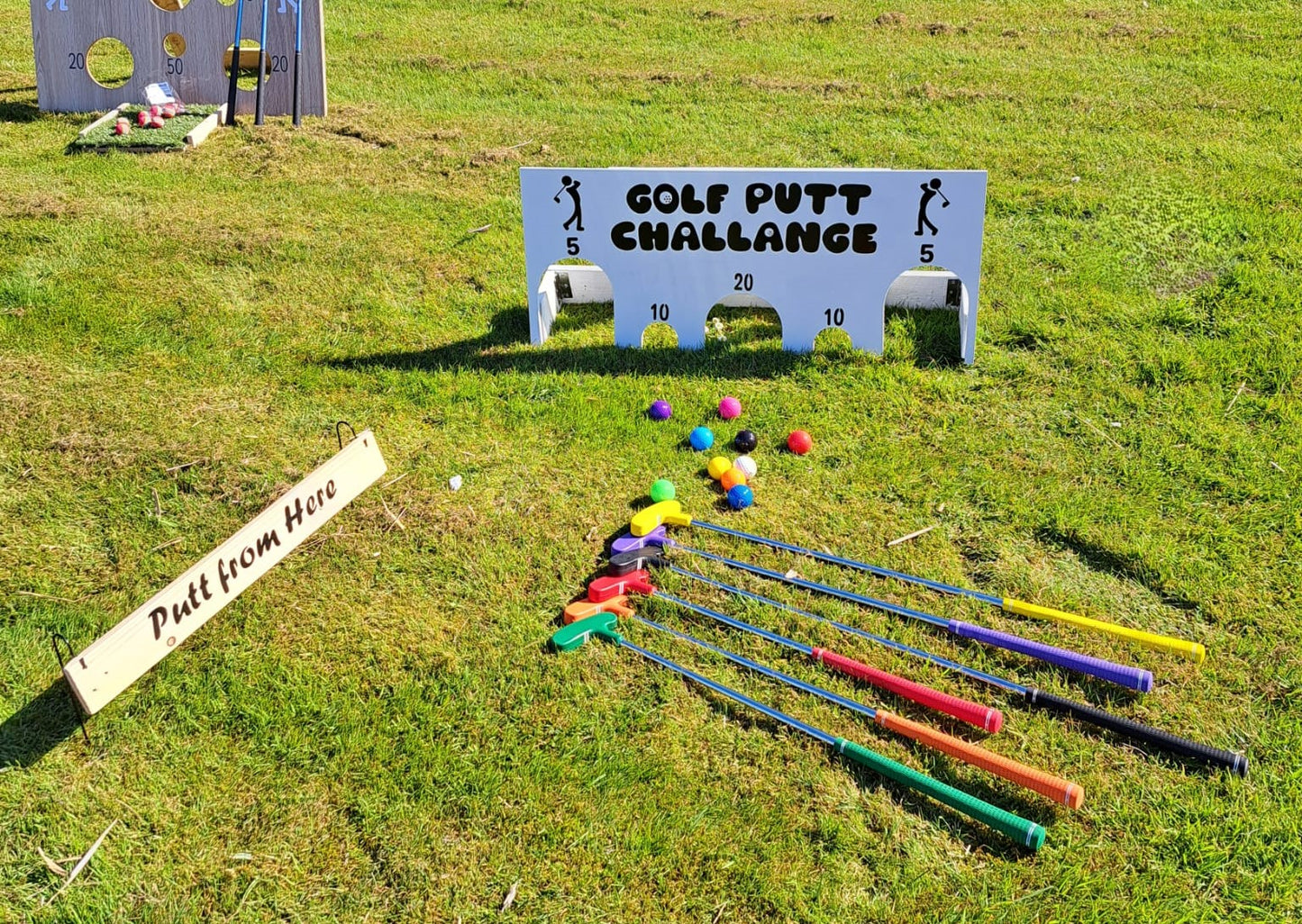 Gold 9 Hole Golf & 4 Games Package £540 (£50 deposit)