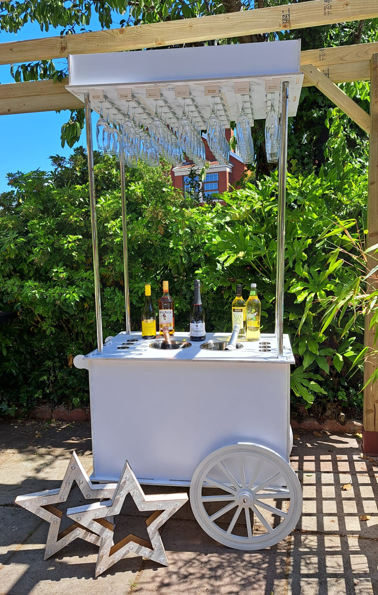 For hire - Prosecco/Gin/Drinks white Cart