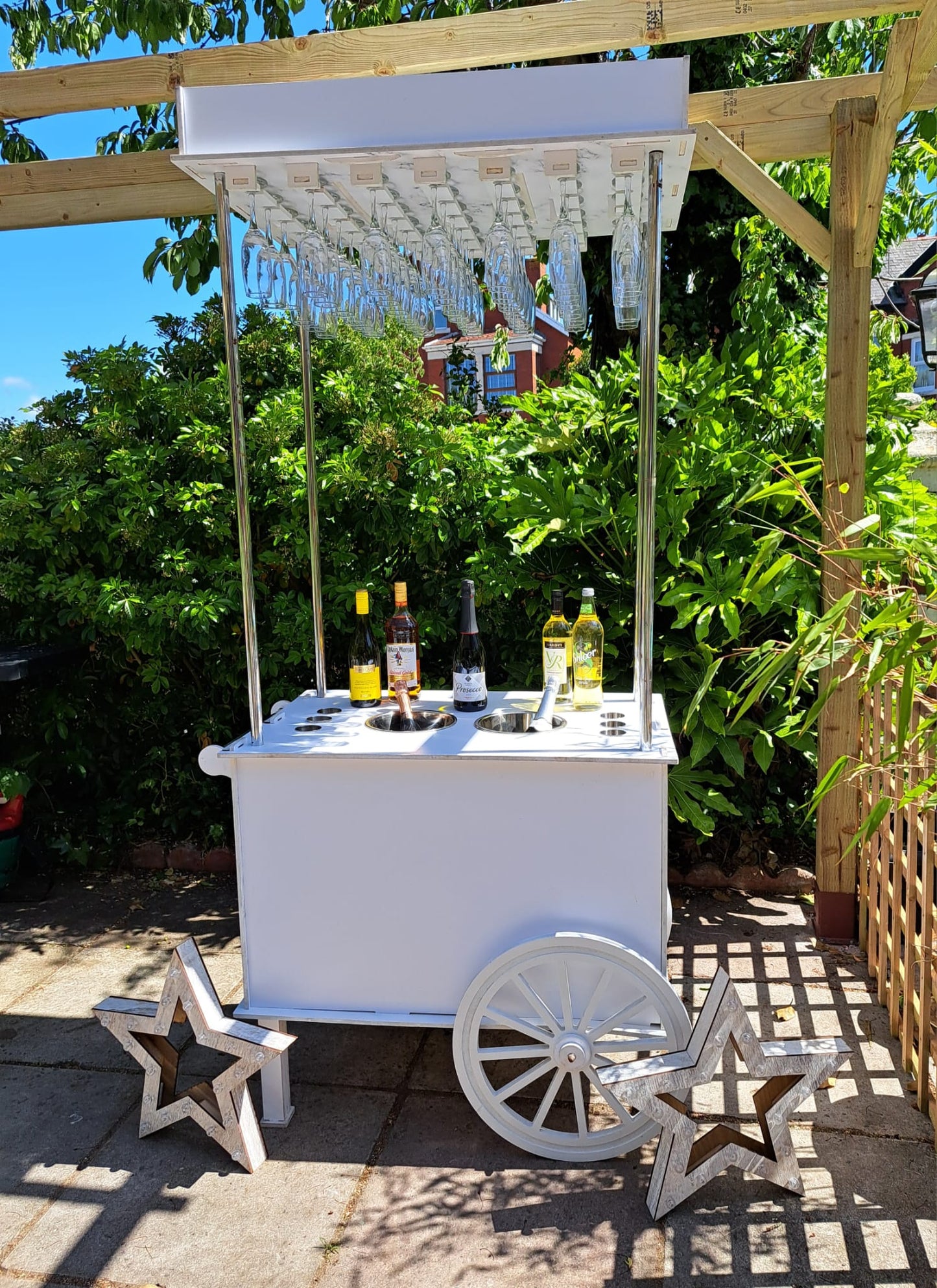 For hire - Prosecco/Gin/Drinks white Cart