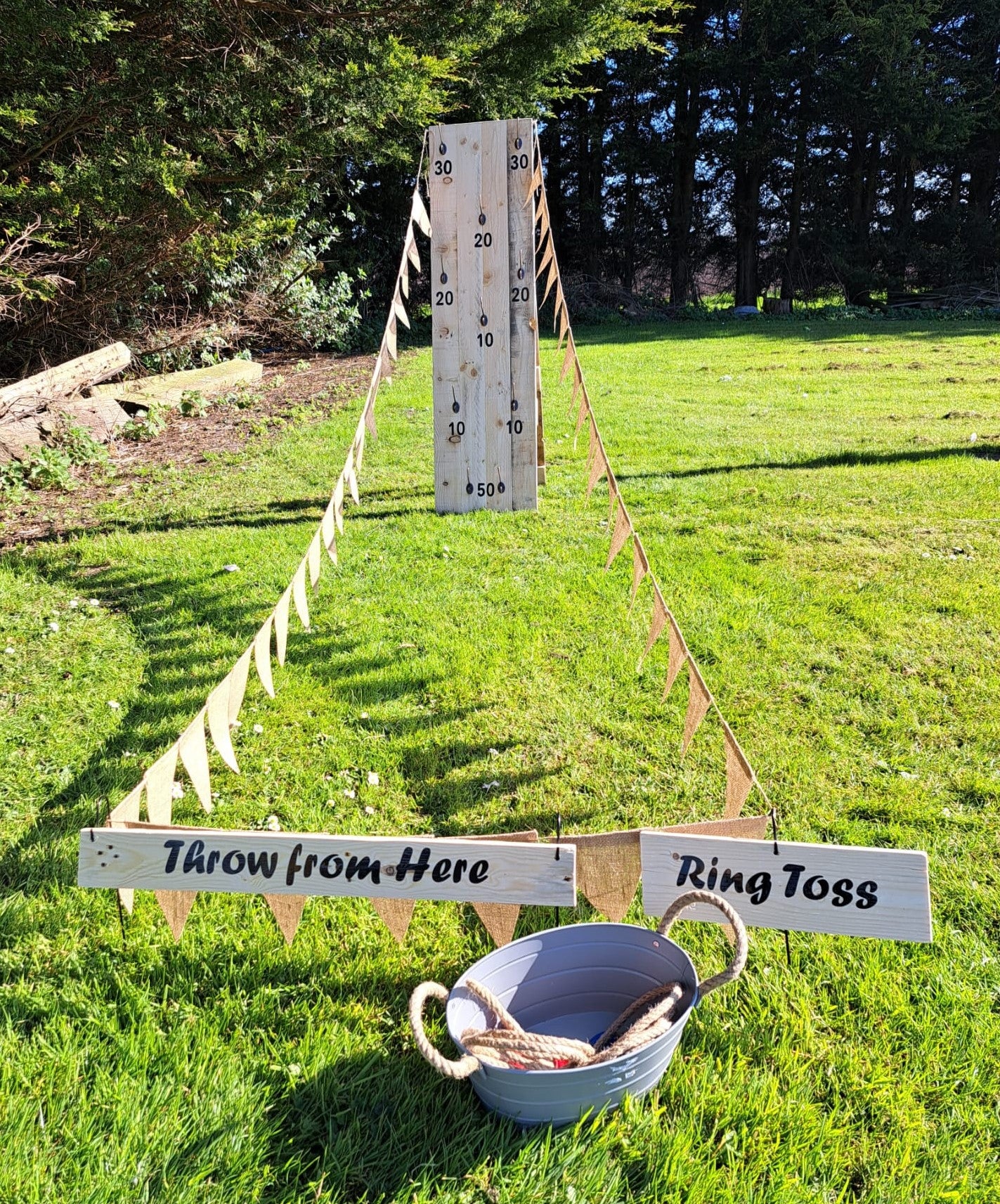 For Hire - Ring Toss Game