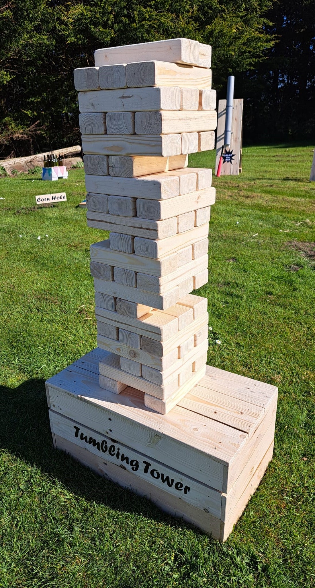 For Hire - Giant Lawn Tumbling Tower