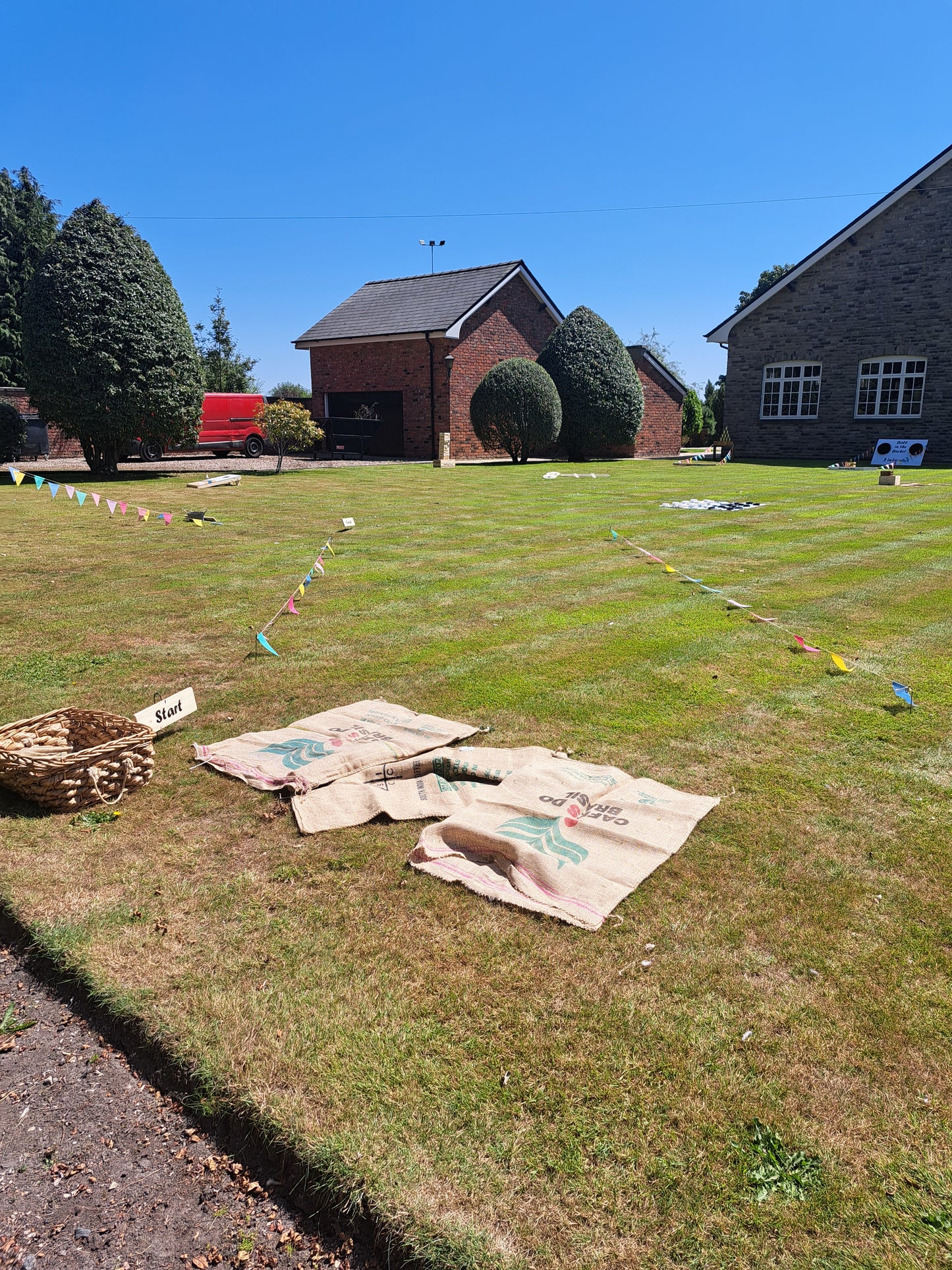 For Hire - Sack Race