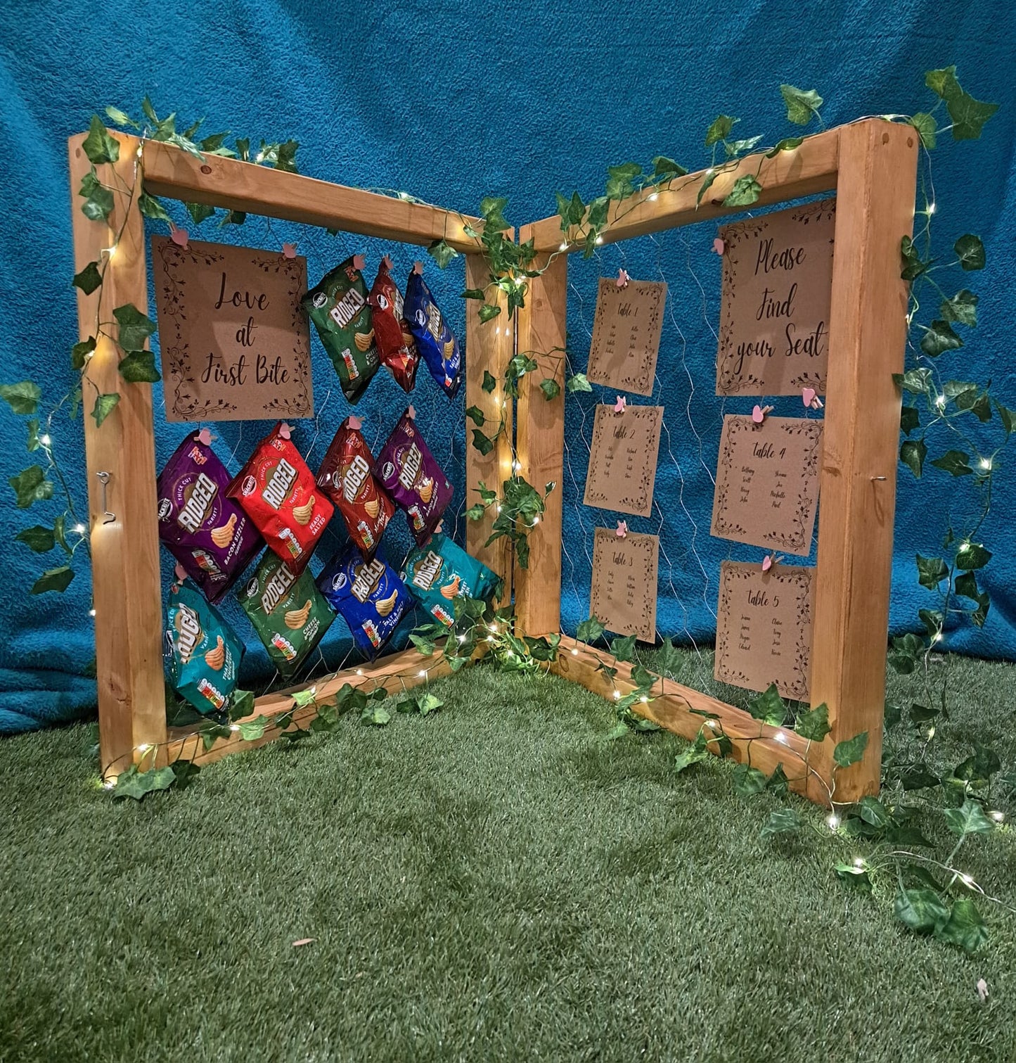 For hire - Rustic Table Top Crisp Wall £25 daily hire (£50 deposit)