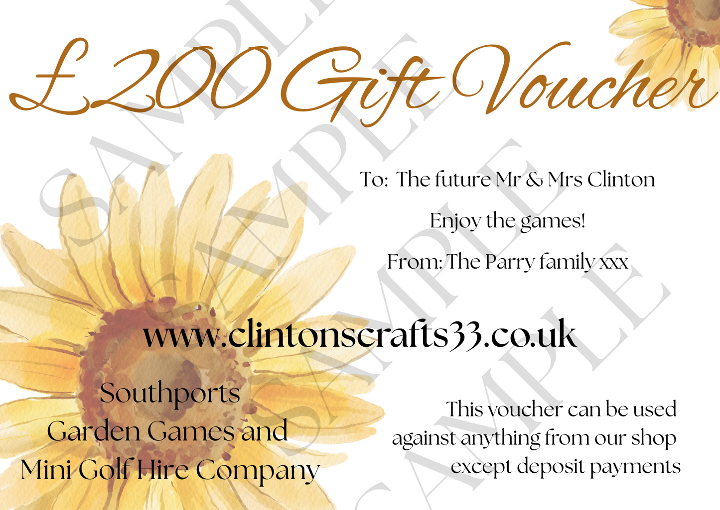 £200 Gift Card