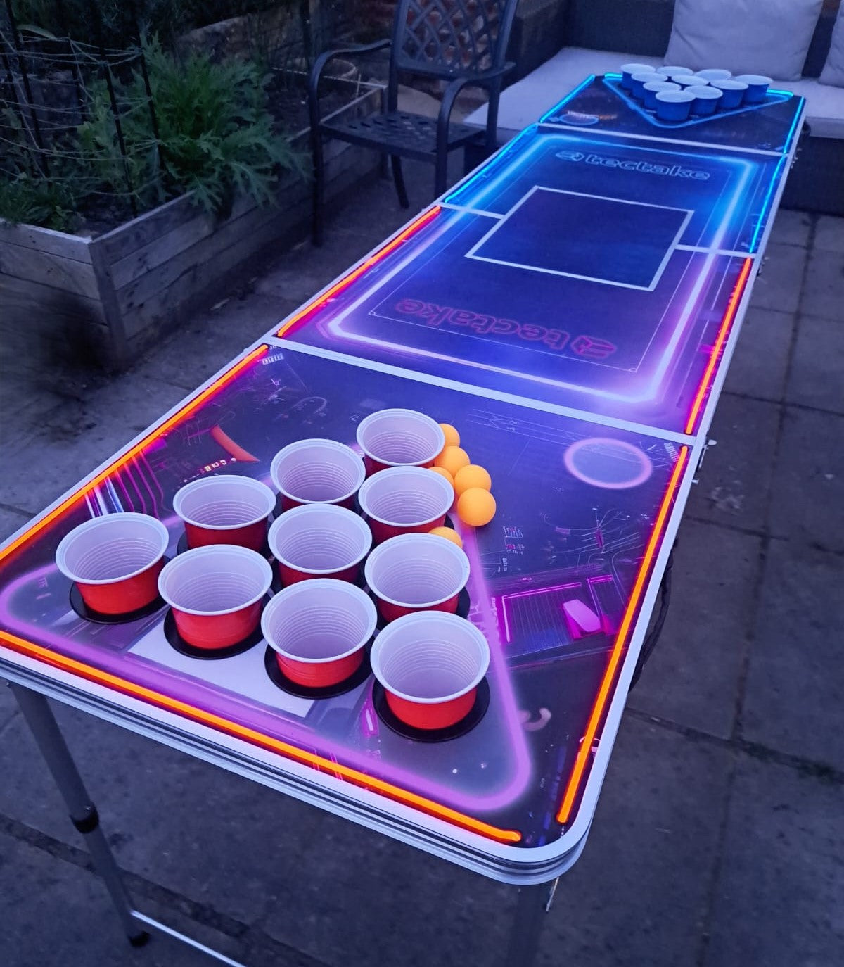 For Hire - Light up LED Beer Pong