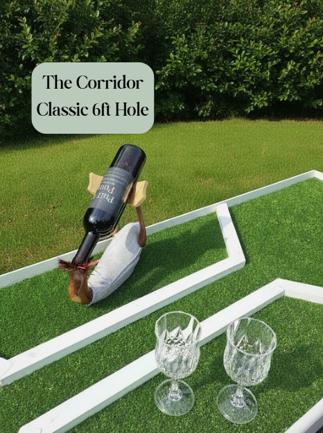 6 Hole Mini Golf Course - Wedding Theme