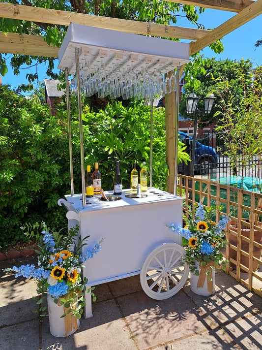For hire - Prosecco/Gin/Drinks white Cart
