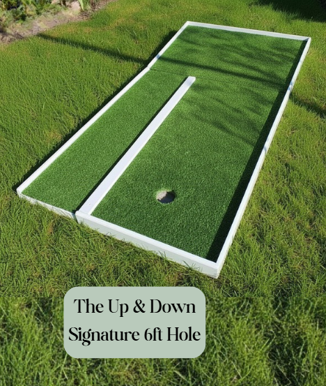 6 Hole Mini Golf Course - Wedding Theme
