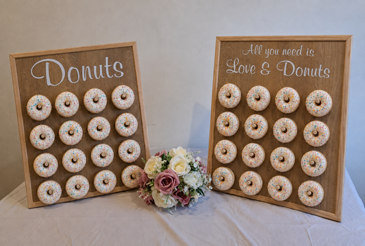 Table Top Donut Stand Hire | Wedding Donut Wall & Dessert Display
