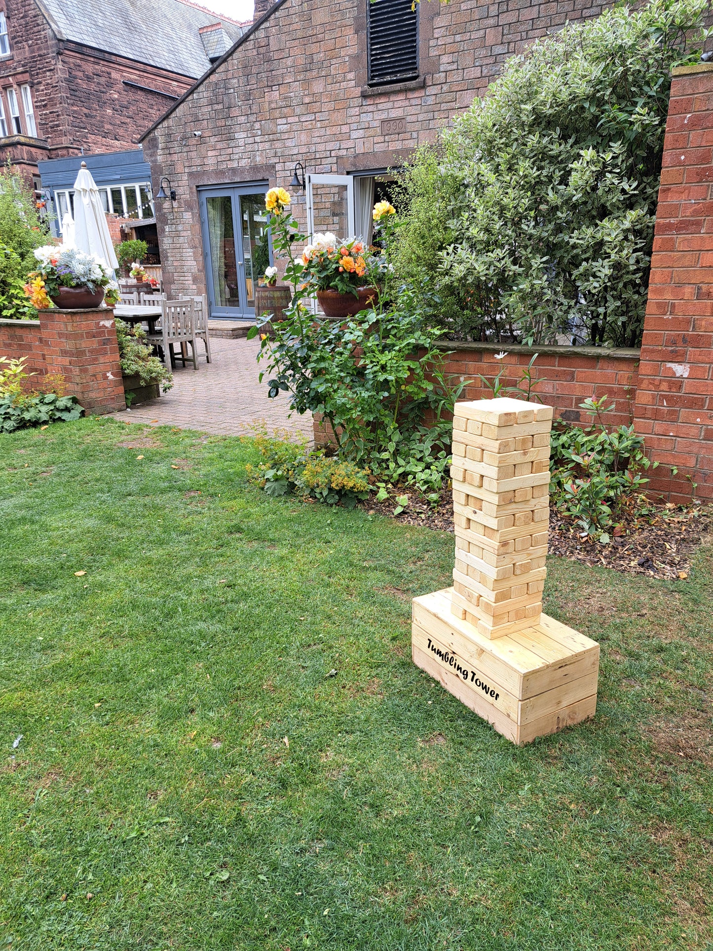 For Hire - Giant Lawn Tumbling Tower